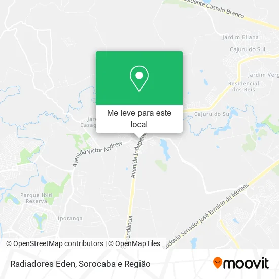 Radiadores Eden mapa