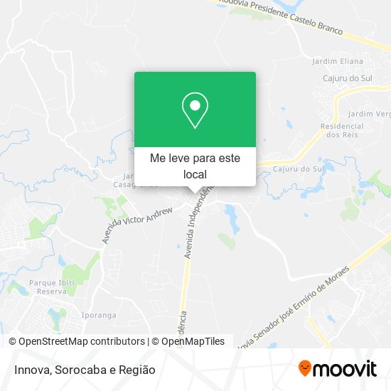 Innova mapa