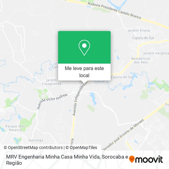 MRV Engenharia Minha Casa Minha Vida mapa