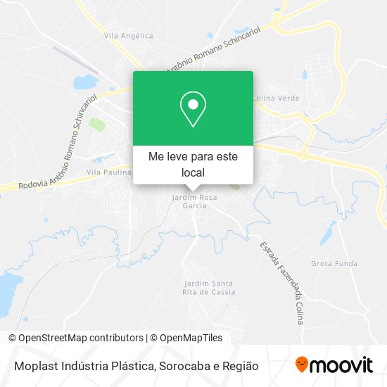 Moplast Indústria Plástica mapa
