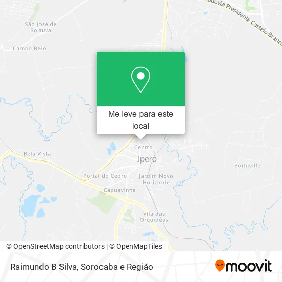 Raimundo B Silva mapa