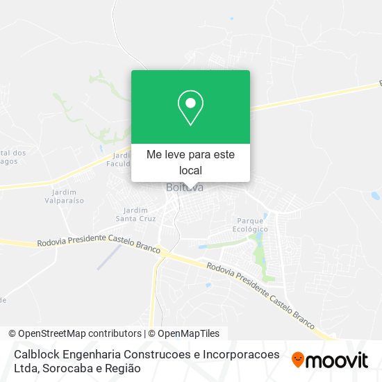 Calblock Engenharia Construcoes e Incorporacoes Ltda mapa