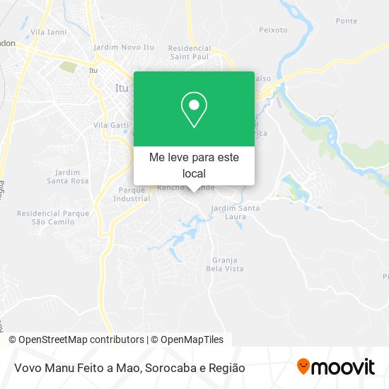 Vovo Manu Feito a Mao mapa