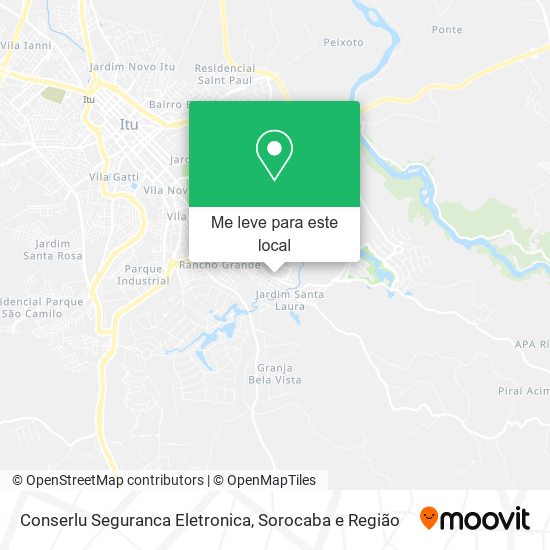 Conserlu Seguranca Eletronica mapa