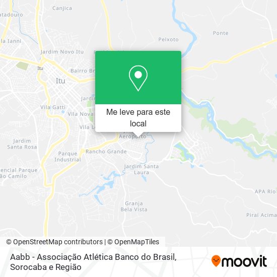 Aabb - Associação Atlética Banco do Brasil mapa