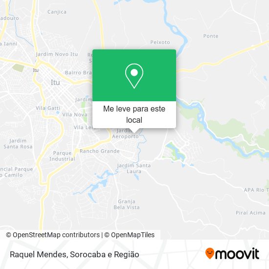 Raquel Mendes mapa