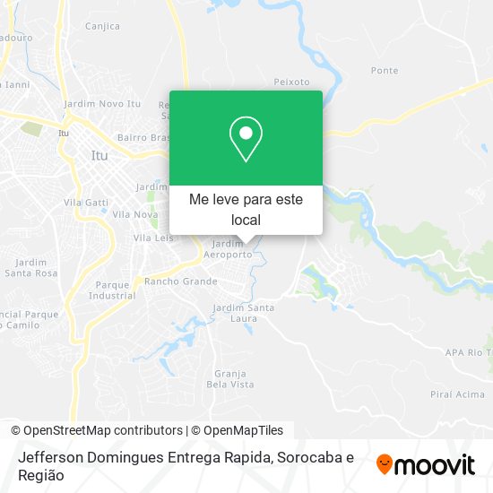 Jefferson Domingues Entrega Rapida mapa