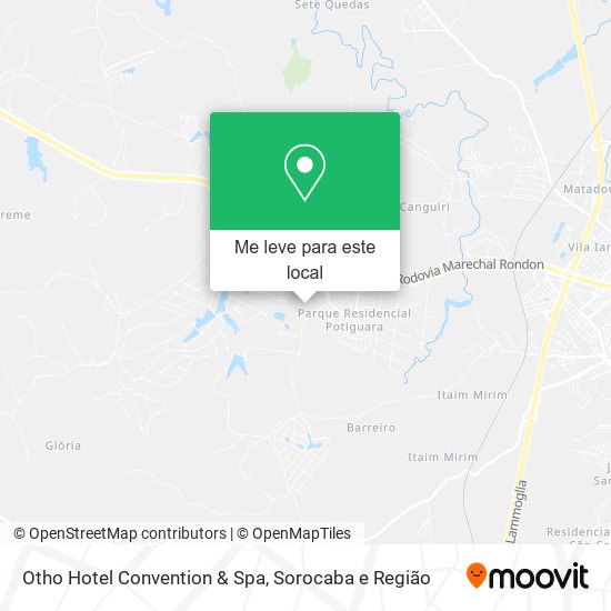 Otho Hotel Convention & Spa mapa