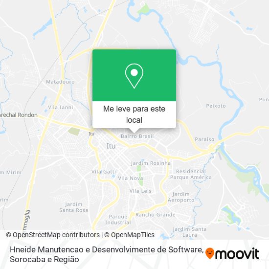 Hneide Manutencao e Desenvolvimente de Software mapa