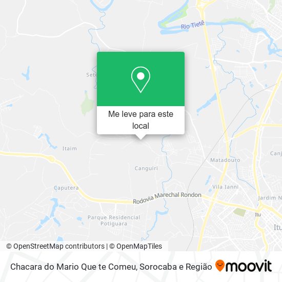 Chacara do Mario Que te Comeu mapa