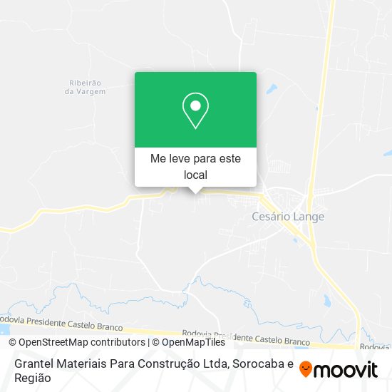 Grantel Materiais Para Construção Ltda mapa