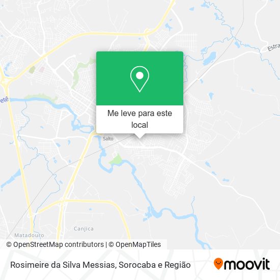 Rosimeire da Silva Messias mapa