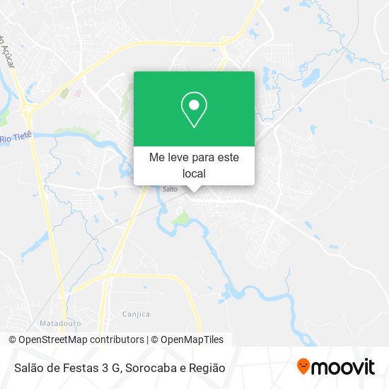 Salão de Festas 3 G mapa