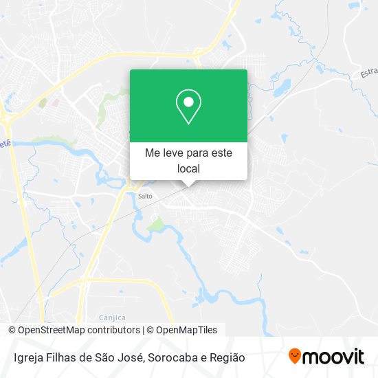 Igreja Filhas de São José mapa