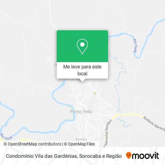 Condomínio Vila das Gardênias mapa