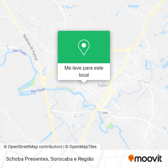 Schoba Presentes mapa
