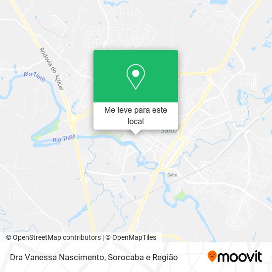 Dra Vanessa Nascimento mapa