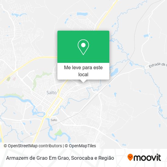 Armazem de Grao Em Grao mapa