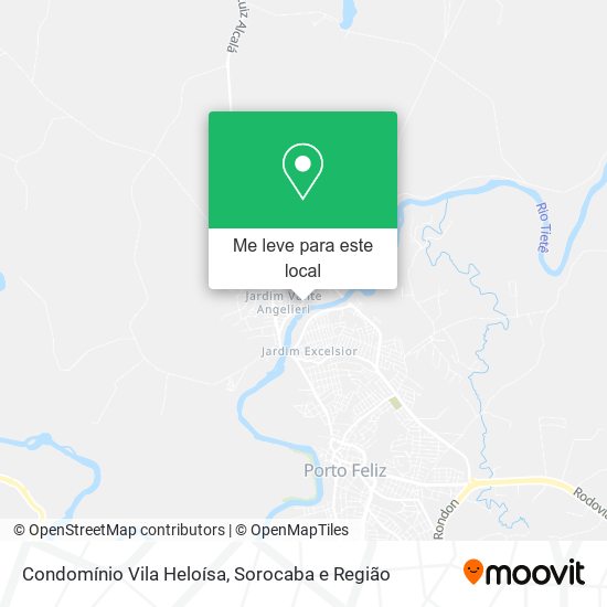 Condomínio Vila Heloísa mapa