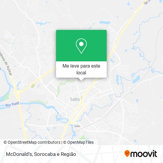 McDonald's mapa