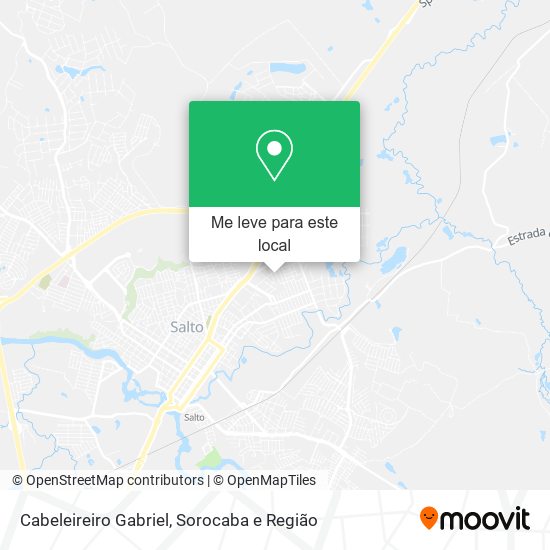 Cabeleireiro Gabriel mapa