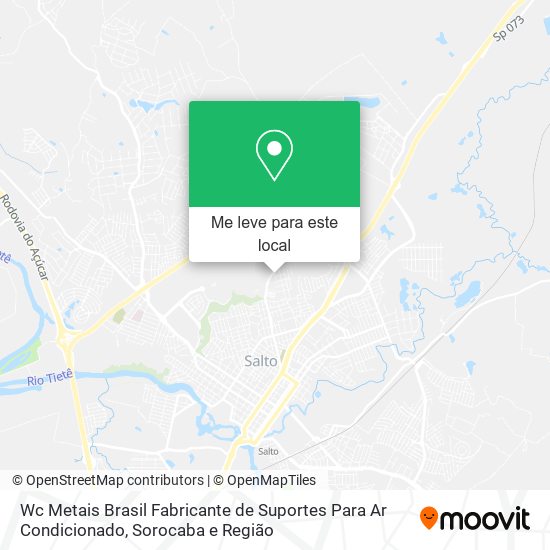 Wc Metais Brasil Fabricante de Suportes Para Ar Condicionado mapa