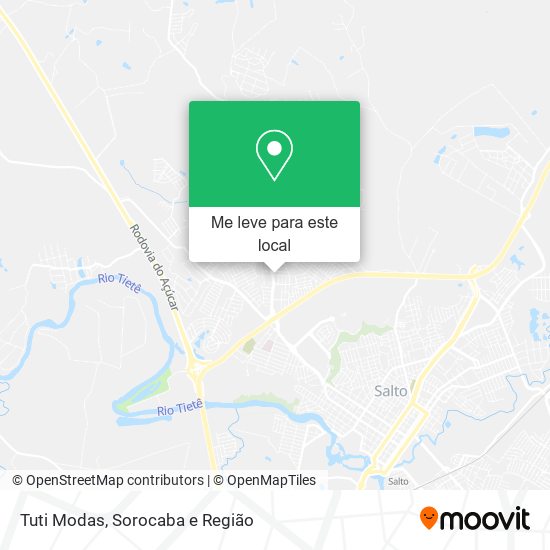 Tuti Modas mapa