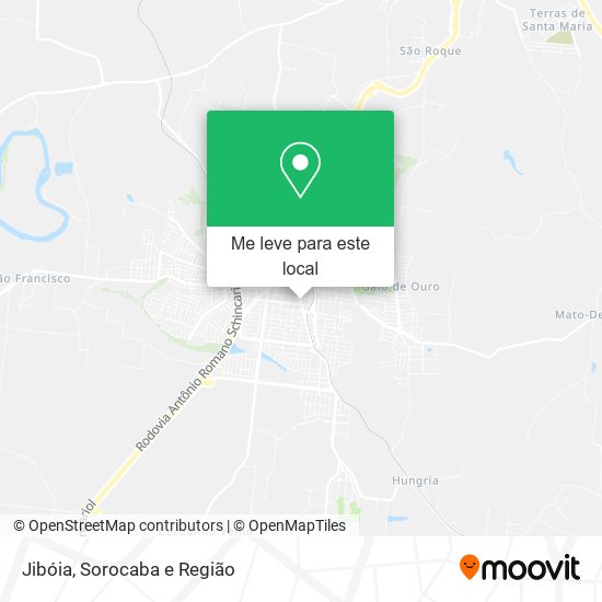 Jibóia mapa