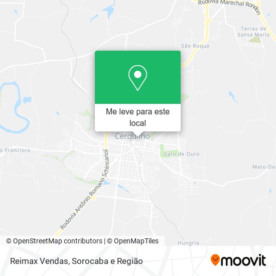 Reimax Vendas mapa