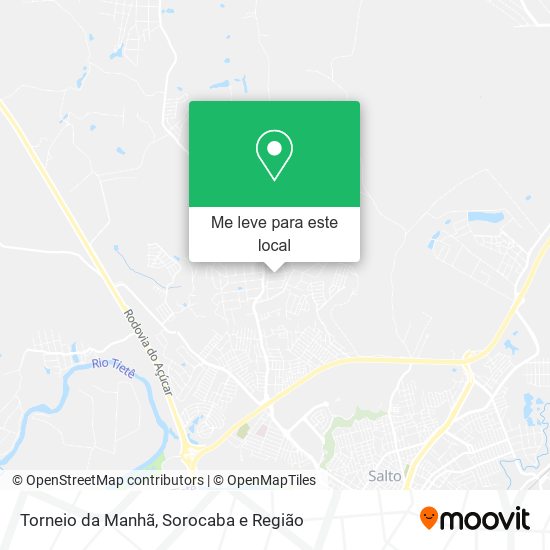 Torneio da Manhã mapa