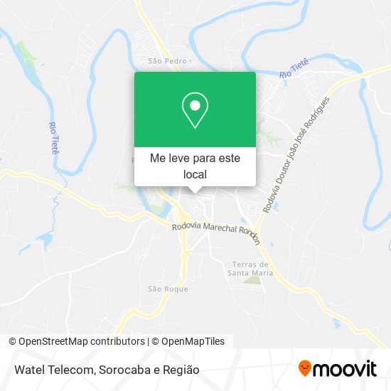 Watel Telecom mapa