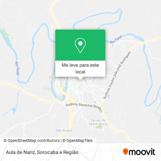 Aula de Nariz mapa