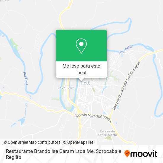 Restaurante Brandolise Caram Ltda Me mapa