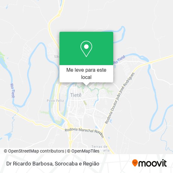 Dr Ricardo Barbosa mapa