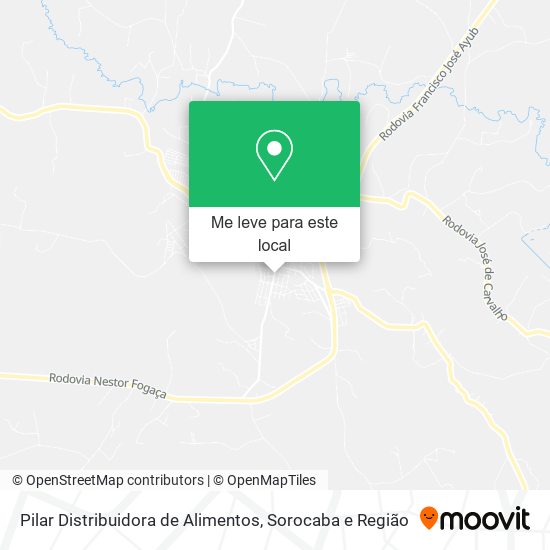 Pilar Distribuidora de Alimentos mapa