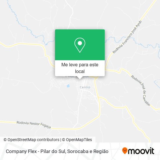 Company Flex - Pilar do Sul mapa