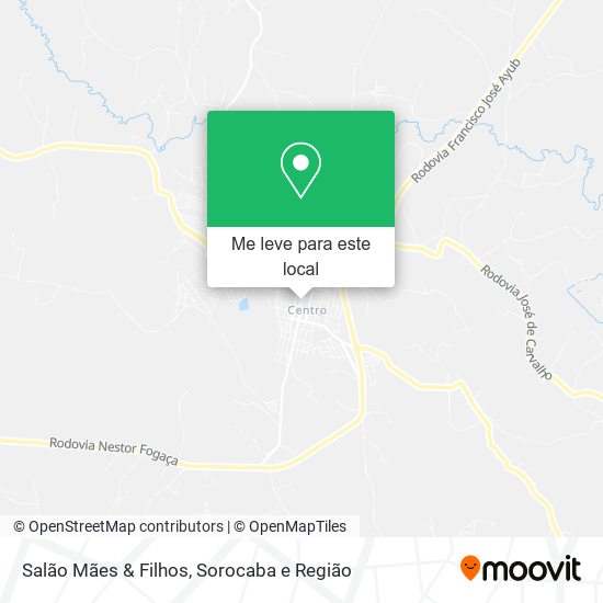 Salão Mães & Filhos mapa