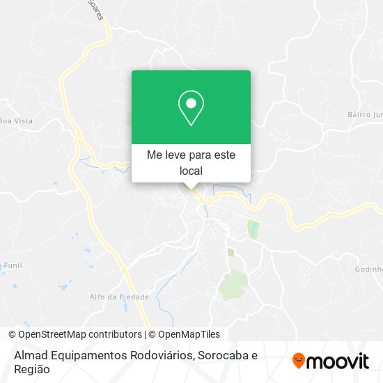 Almad Equipamentos Rodoviários mapa