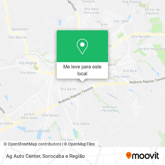 Ag Auto Center mapa