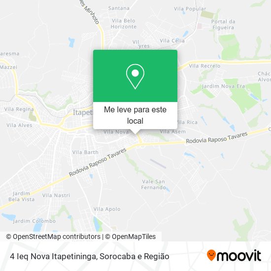 4 Ieq Nova Itapetininga mapa