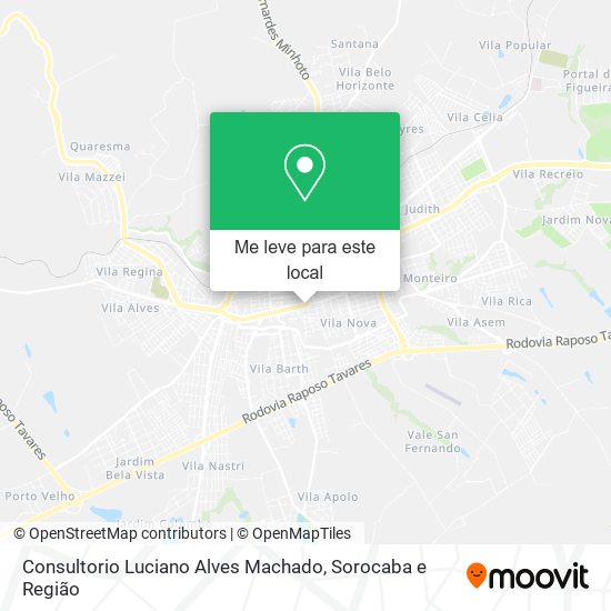 Consultorio Luciano Alves Machado mapa