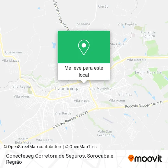 Conecteseg Corretora de Seguros mapa