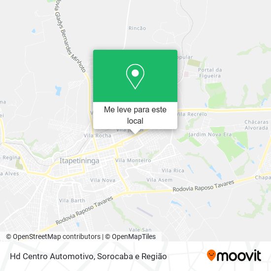 Hd Centro Automotivo mapa