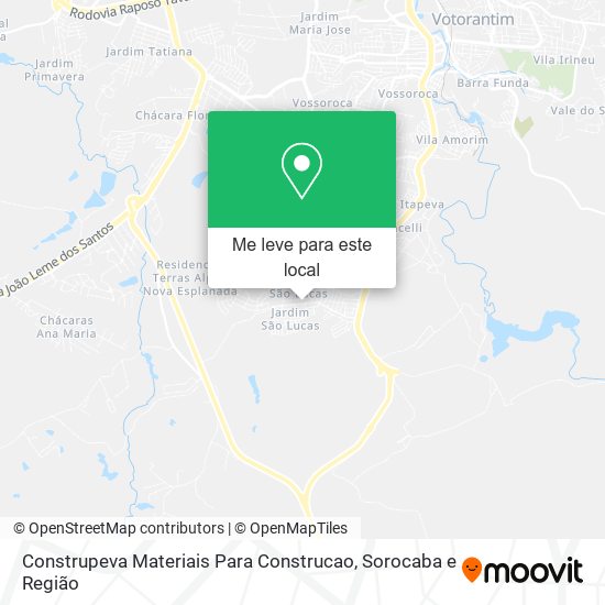 Construpeva Materiais Para Construcao mapa