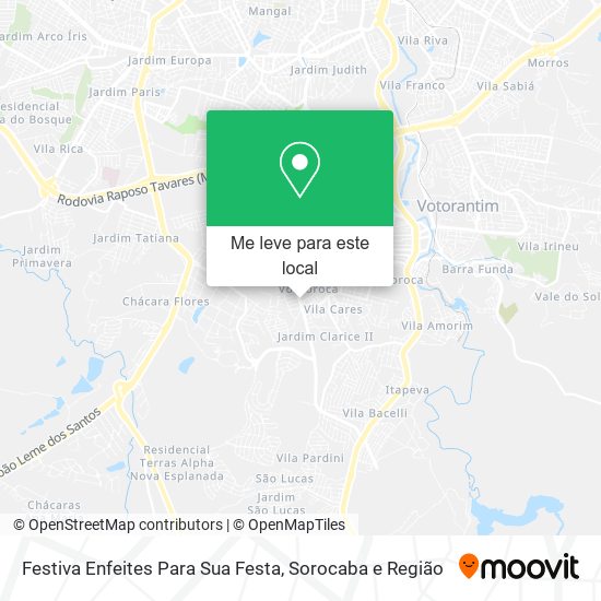 Festiva Enfeites Para Sua Festa mapa