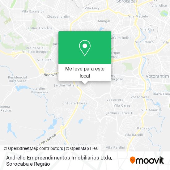 Andrello Empreendimentos Imobiliarios Ltda mapa