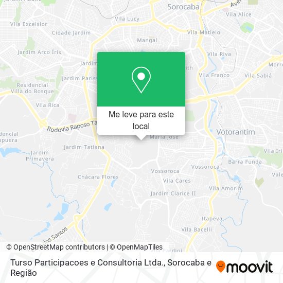 Turso Participacoes e Consultoria Ltda. mapa