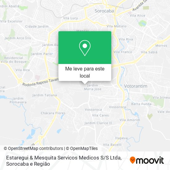 Estaregui & Mesquita Servicos Medicos S / S Ltda mapa