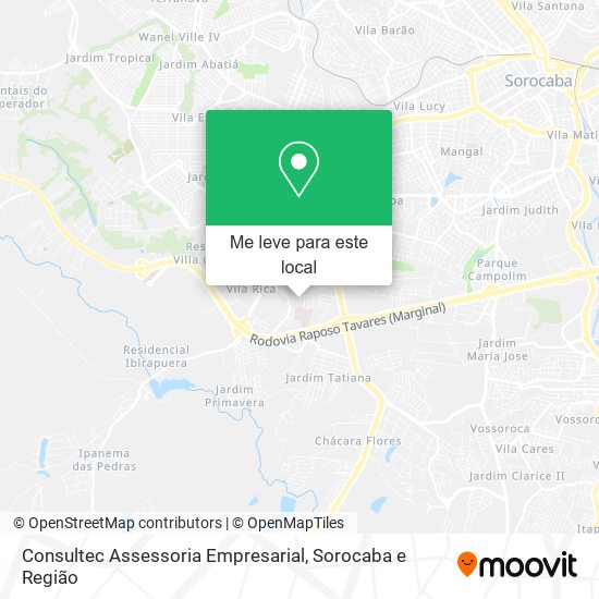 Consultec Assessoria Empresarial mapa