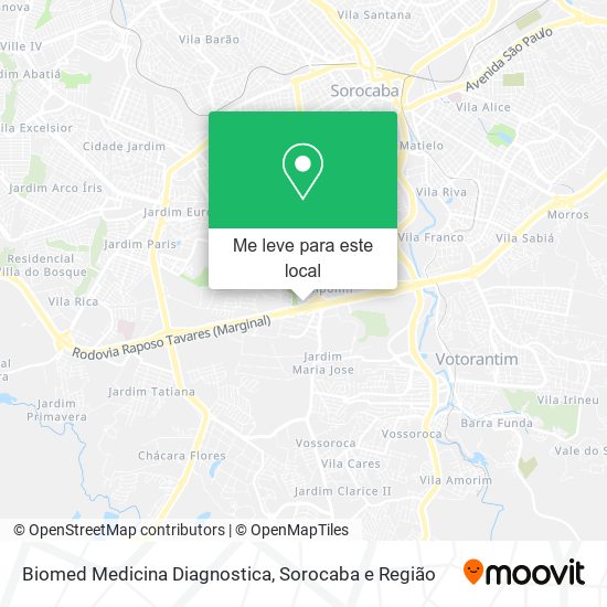 Biomed Medicina Diagnostica mapa